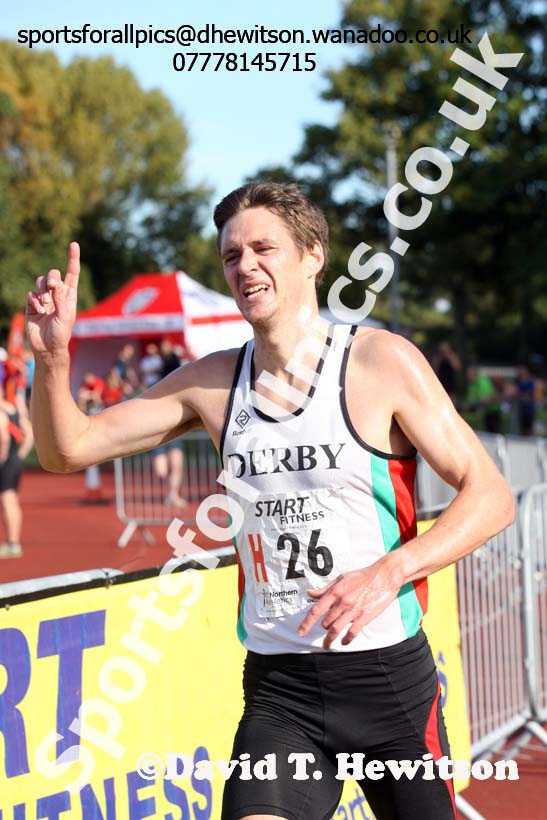 Senior men, Northern Road Relays, Blackpool. Photo: David T. Hewitson/Sports for All Pics